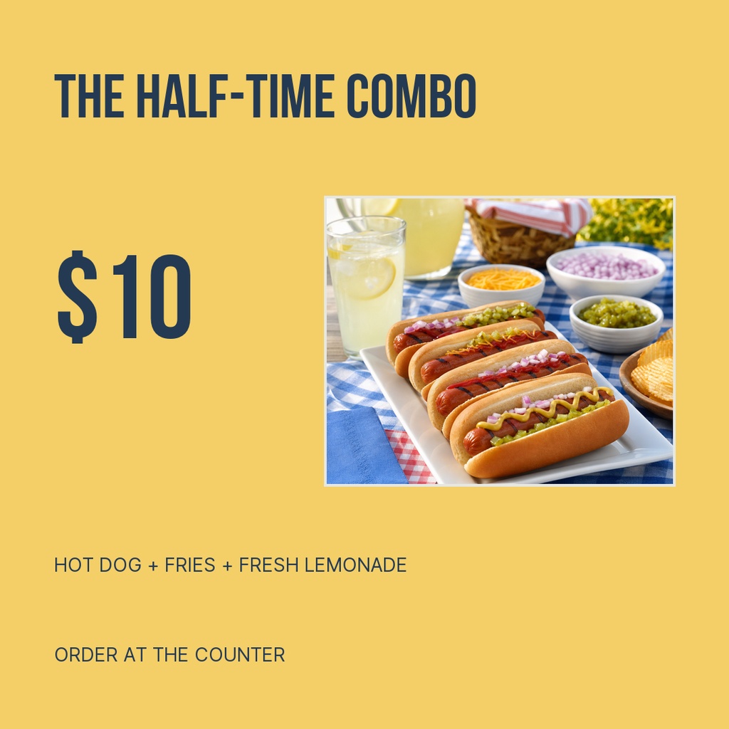 Preview for The Half-time Counter Square Post Template
