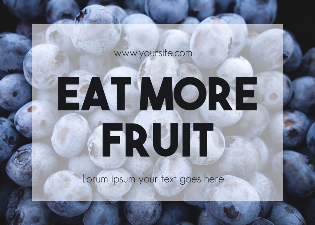 Close-up of fresh blueberries