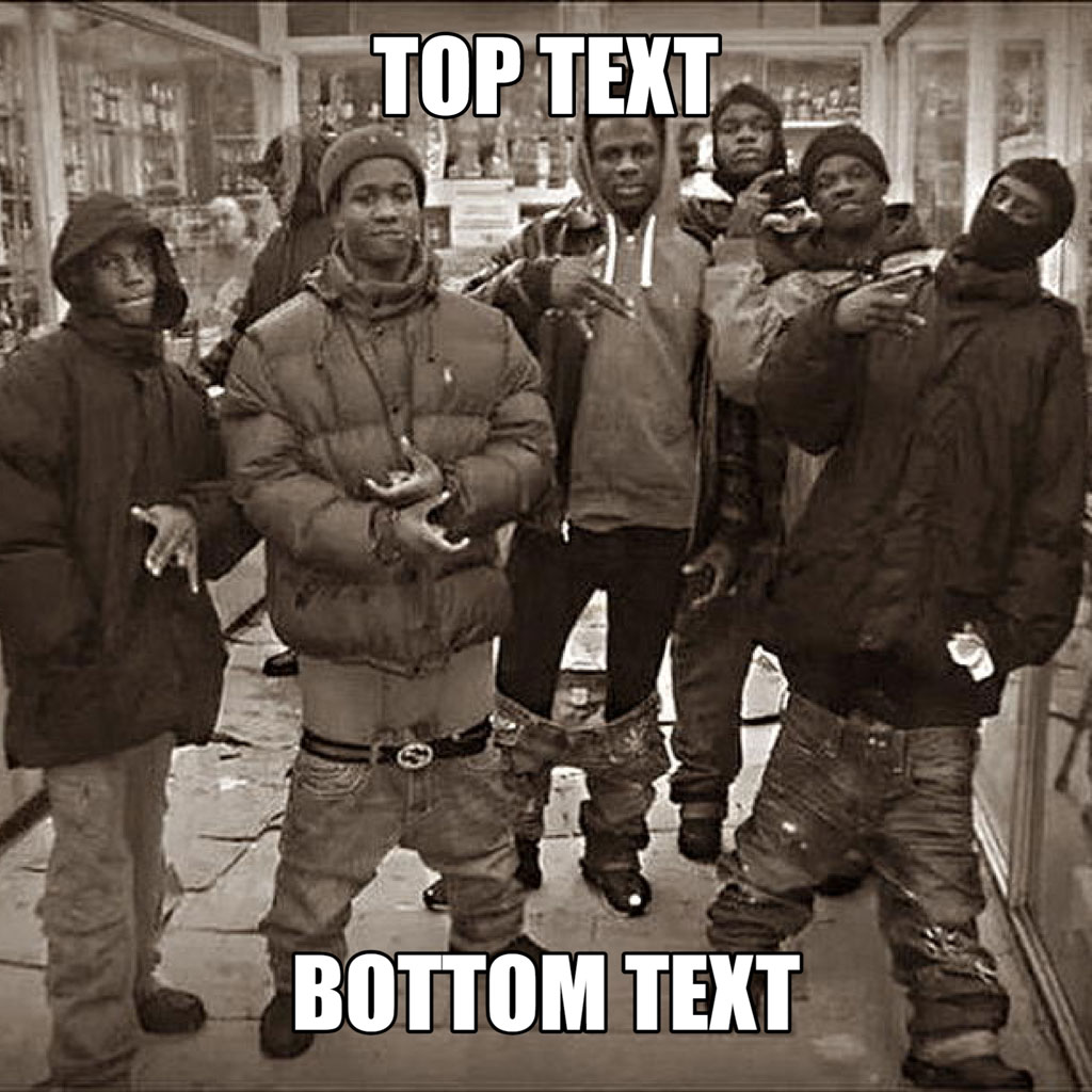 Men in a convenience store with guns