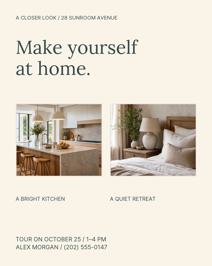 Preview for Sunroom Open House Carousel Detail Template
