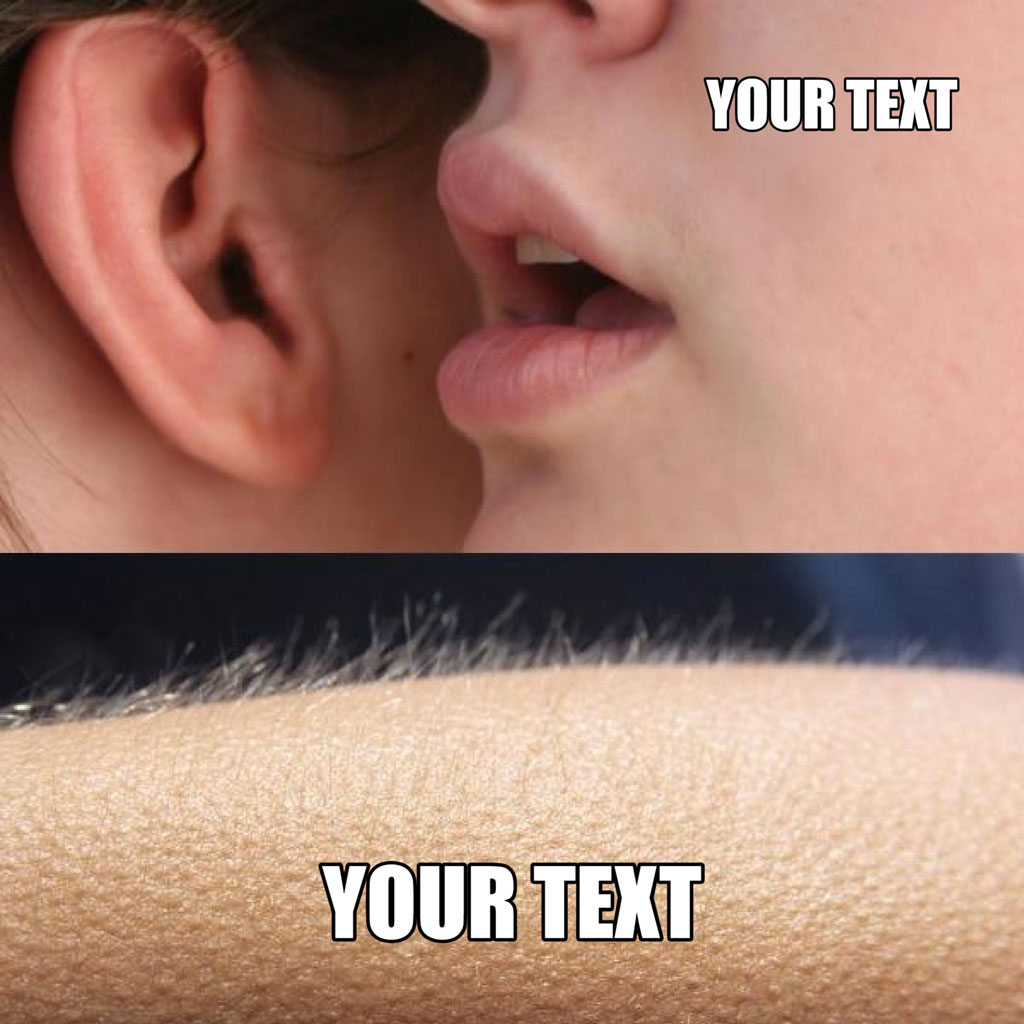 A close-up image of two people sharing an intimate moment