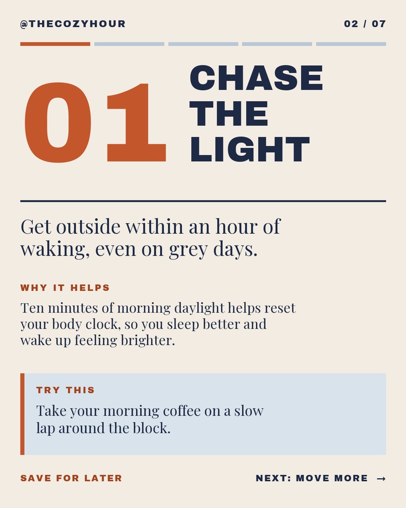 Preview for Five Ways To Beat The Winter Blues Carousel Detail Template