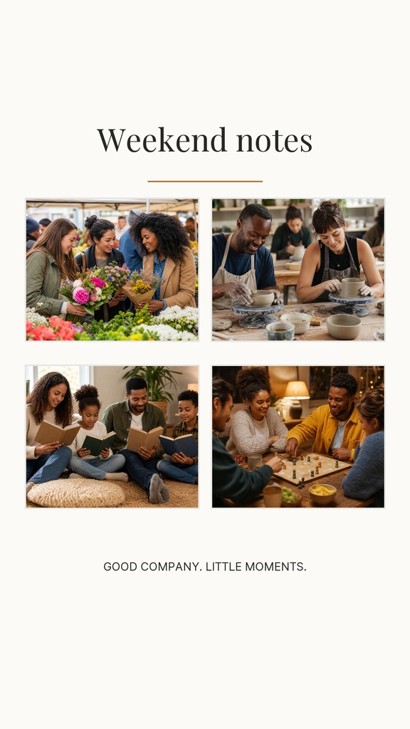 Preview for Weekend Notes Static Story Template