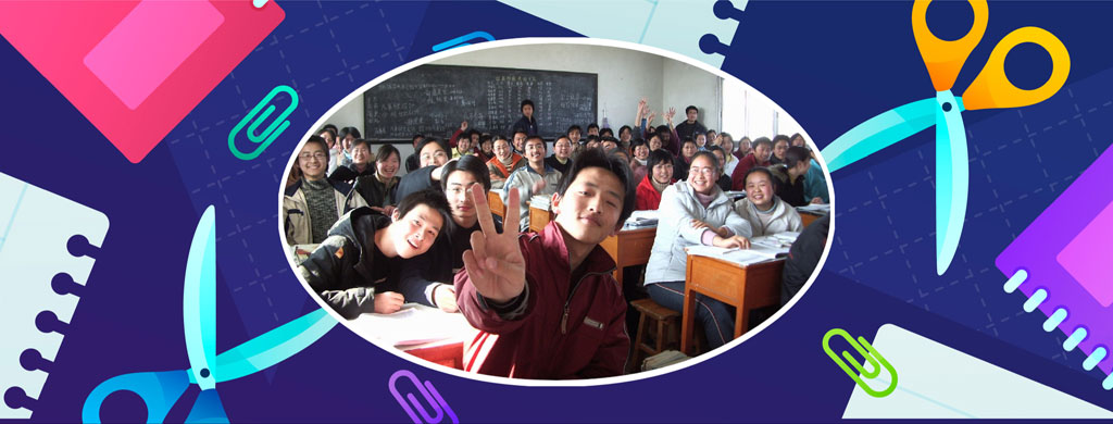 Students in a classroom