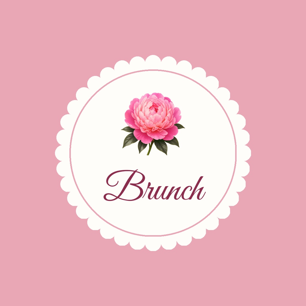 Preview for Brunch Seats For Mom Highlight Cover Template