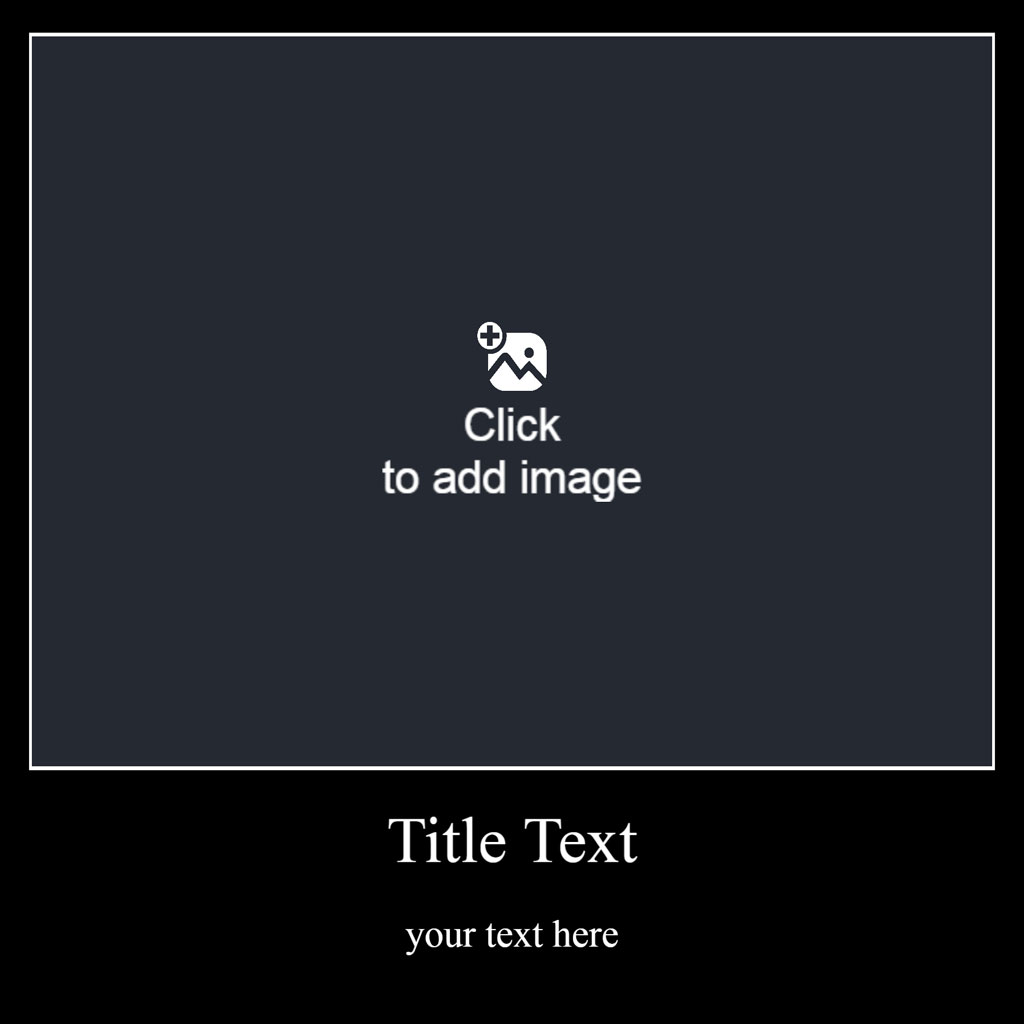 A blue gradient poster template with placeholder text