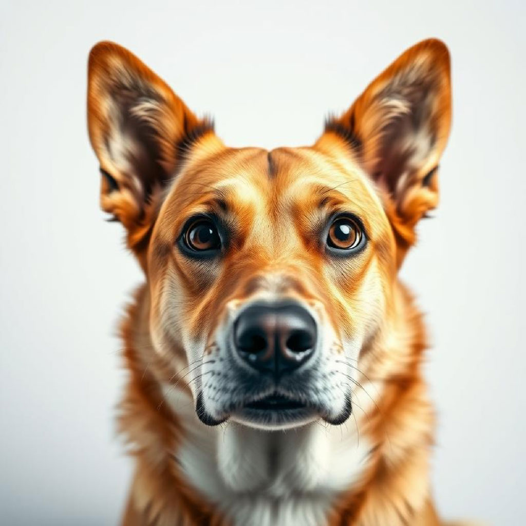 Man with a worried expression in front of mountains