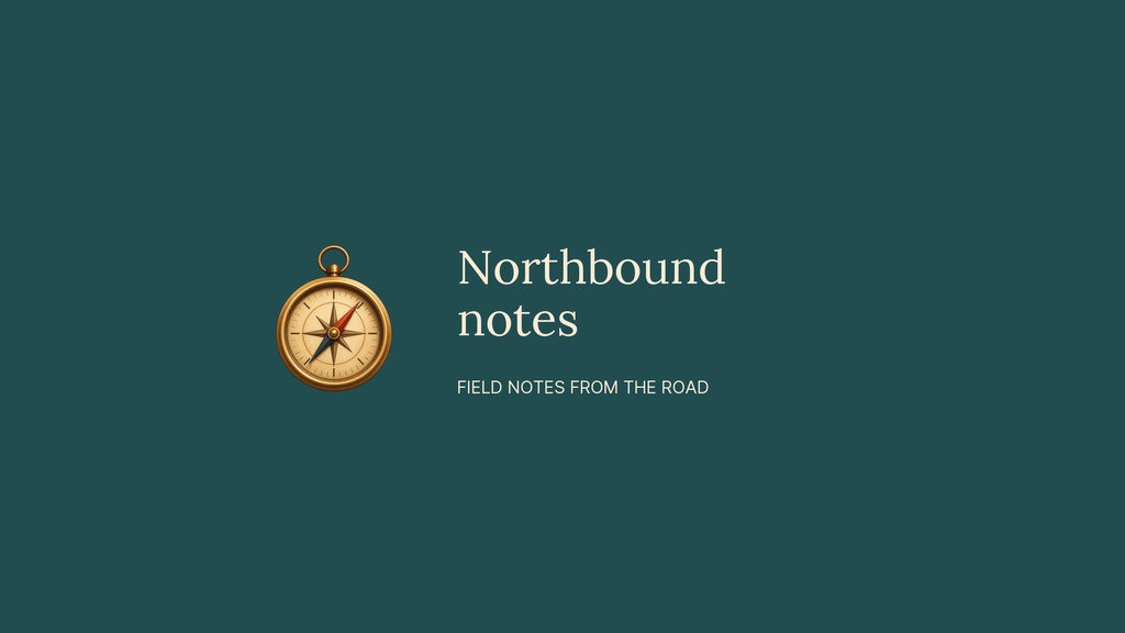Preview for Northbound Notes Youtube Banner Template
