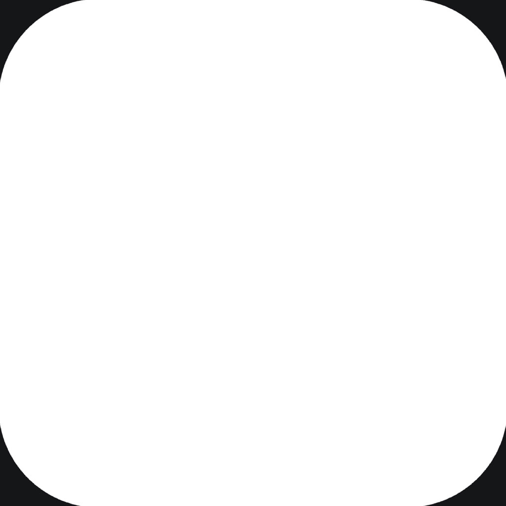 A vibrant, abstract app icon with swirling purple and blue patterns