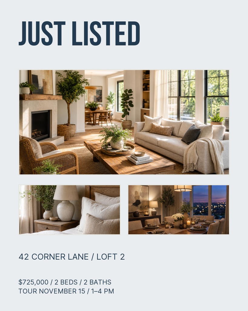 Preview for The Corner Loft Portrait Post Template