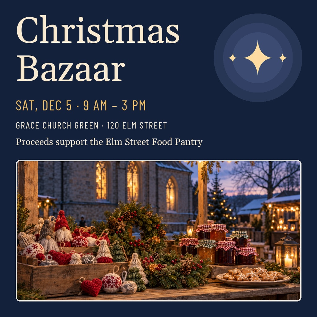 Preview for Christmas Bazaar On The Green Square Post Template