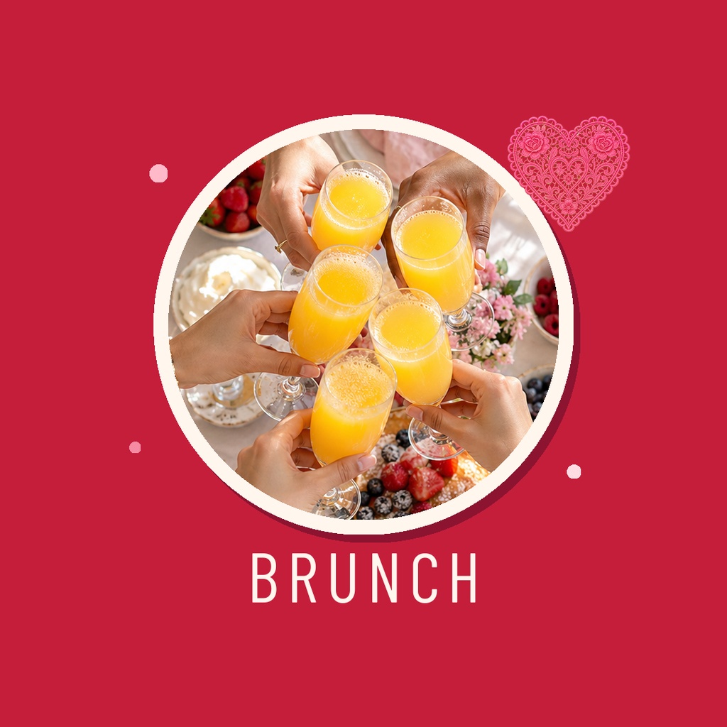 Preview for Galentine's Brunch Recap Highlight Cover Template