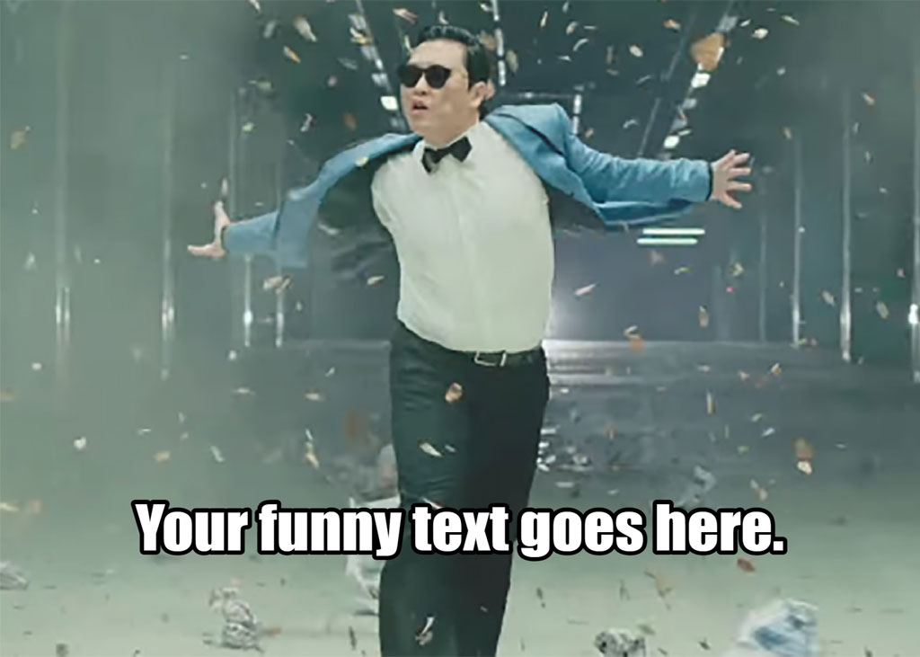 Man dancing with confetti and sunglasses