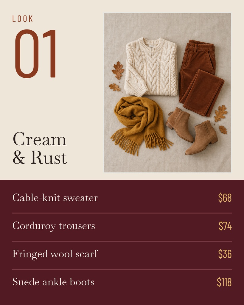 Preview for Layered For November Carousel Detail Template