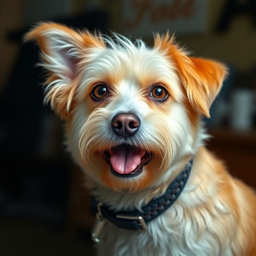 Young woman with red lipstick