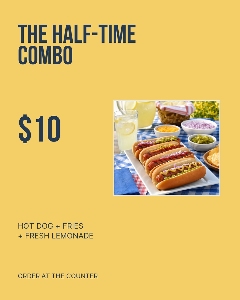 Preview for The Half-time Counter Portrait Post Template
