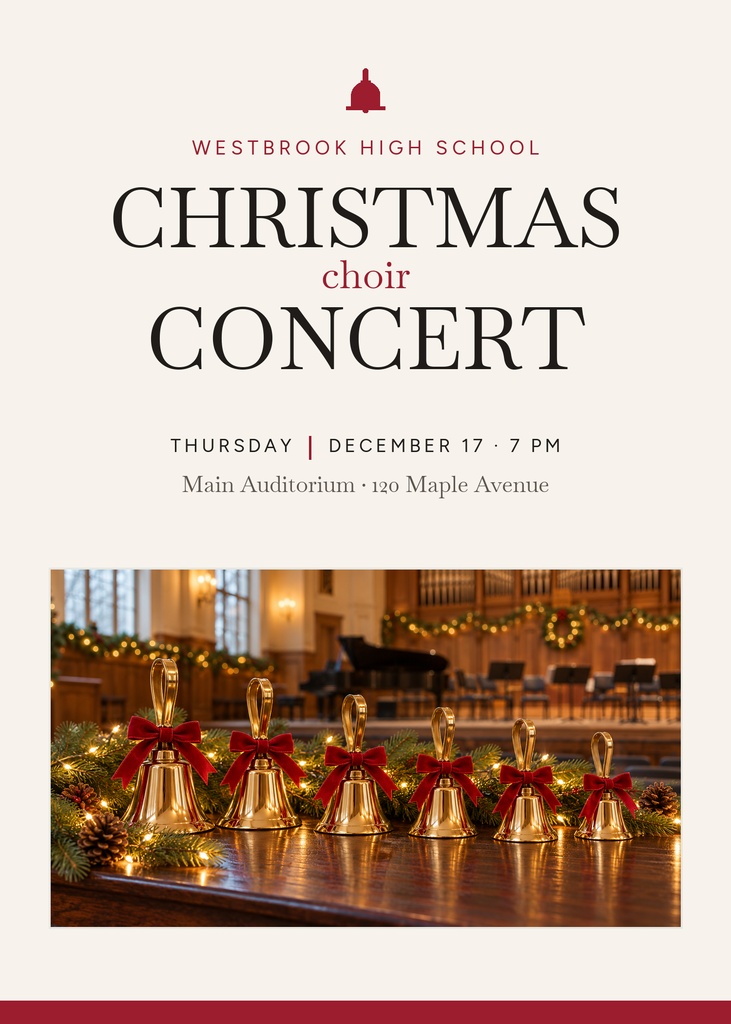 Preview for Christmas Choir Concert 5 × 7 Invitation Template