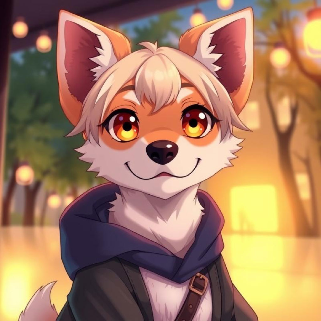 Two anime girls with fox ears and tails standing together