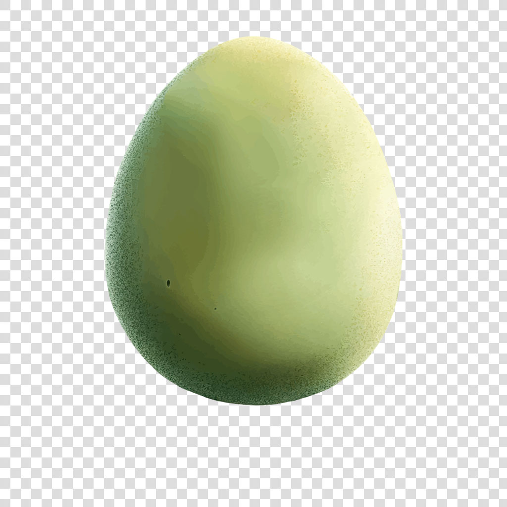 A single green egg