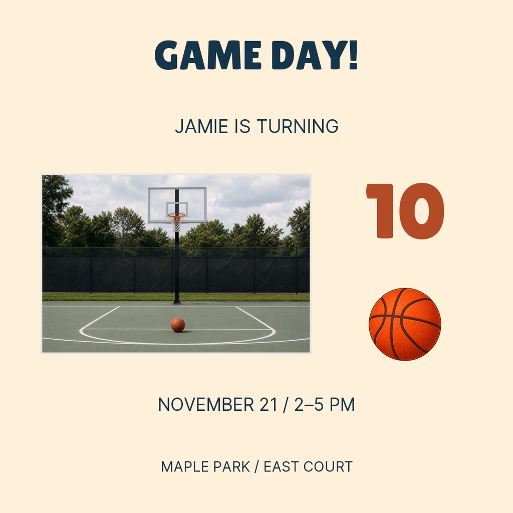 Preview for The Big Ten Game Day Square Post Template