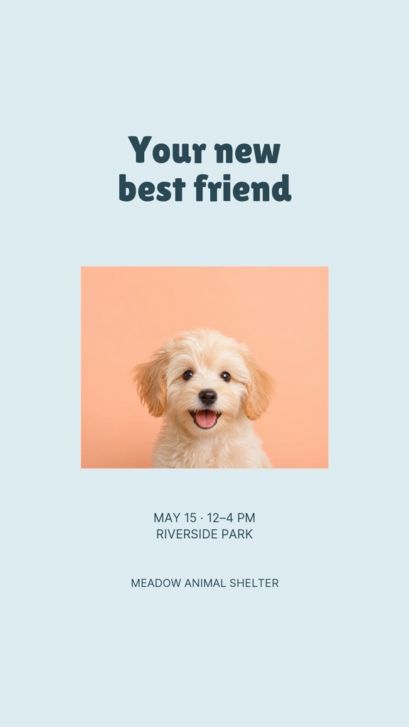 Preview for Paws At The Park Story Opener Template