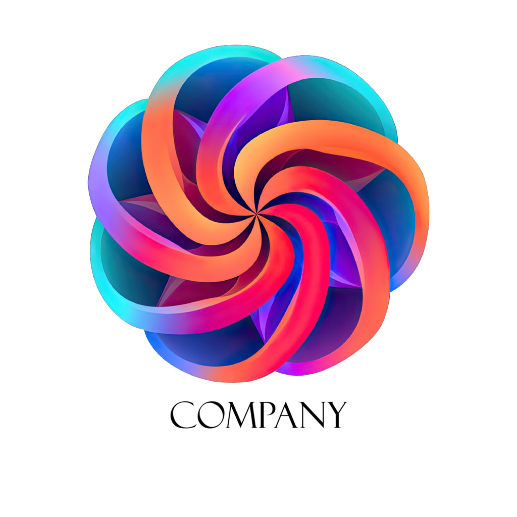 A vibrant, multicolored logo with swirling elements and the word 'COMPANY' underneath