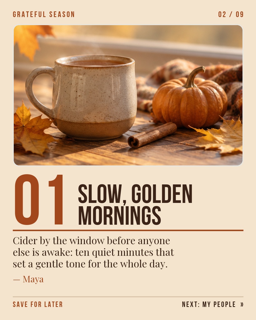 Preview for Grateful Season Carousel Detail Template