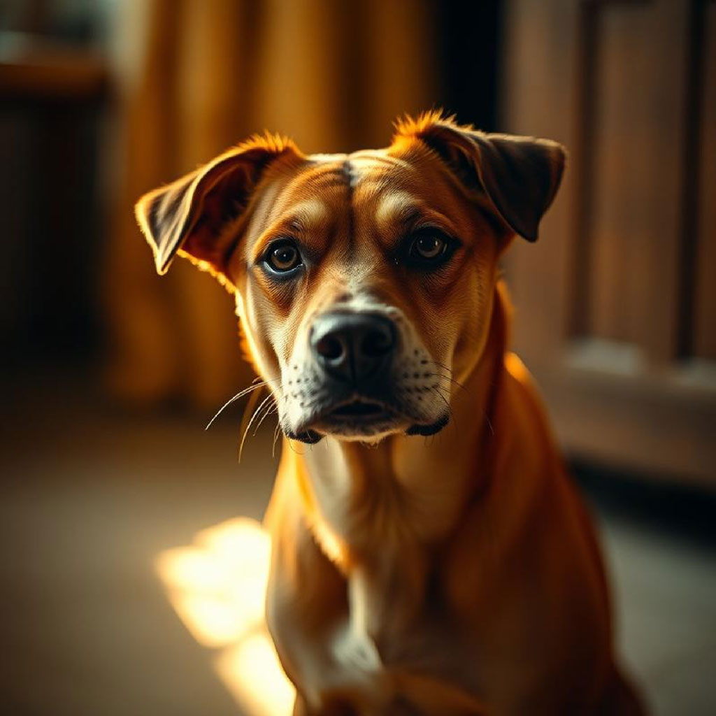 A man with a beard and mustache looking intensely