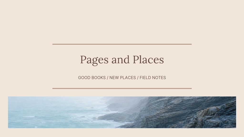 Preview for Pages And Places Youtube Banner Template