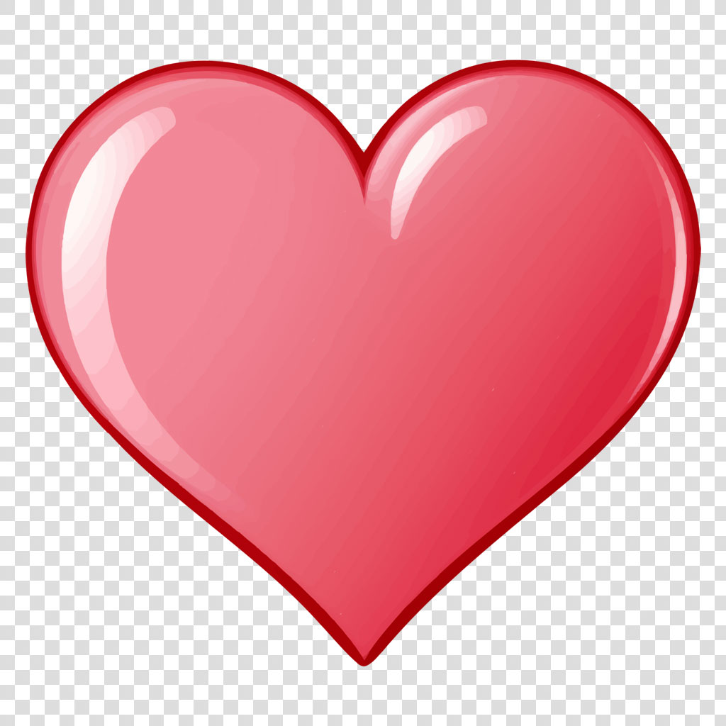 Red heart icon