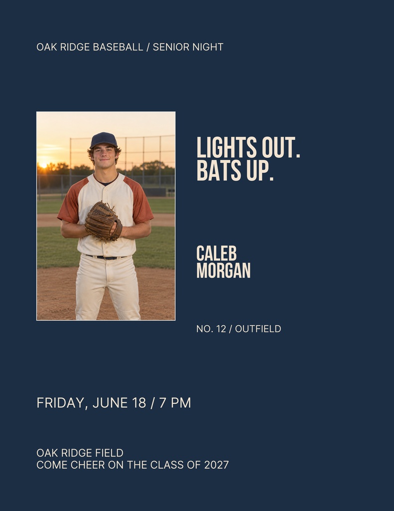 Preview for Lights Out, Bats Up Letter Flyer Template