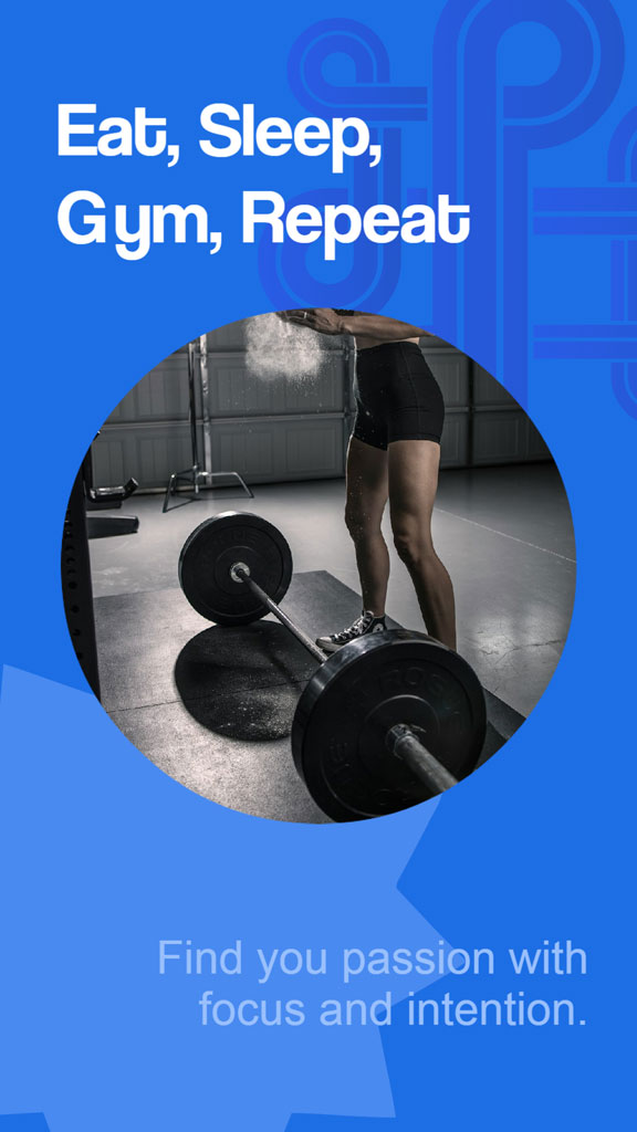 Woman lifting weights in a gym