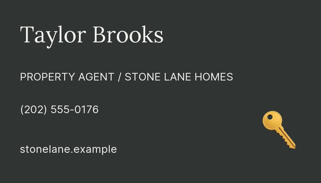 Preview for Light And Living Agent Contact Card Template