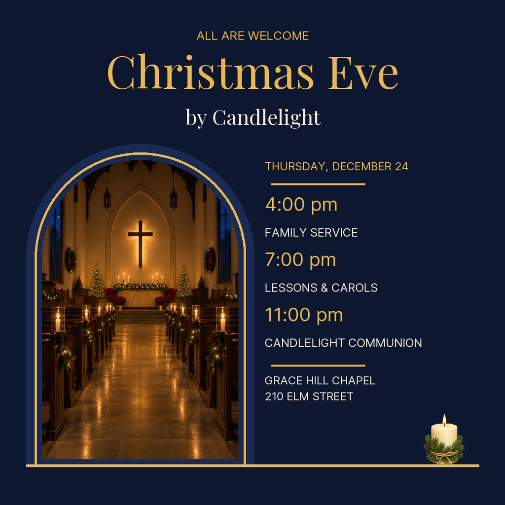 Preview for Christmas Eve By Candlelight Square Post Template