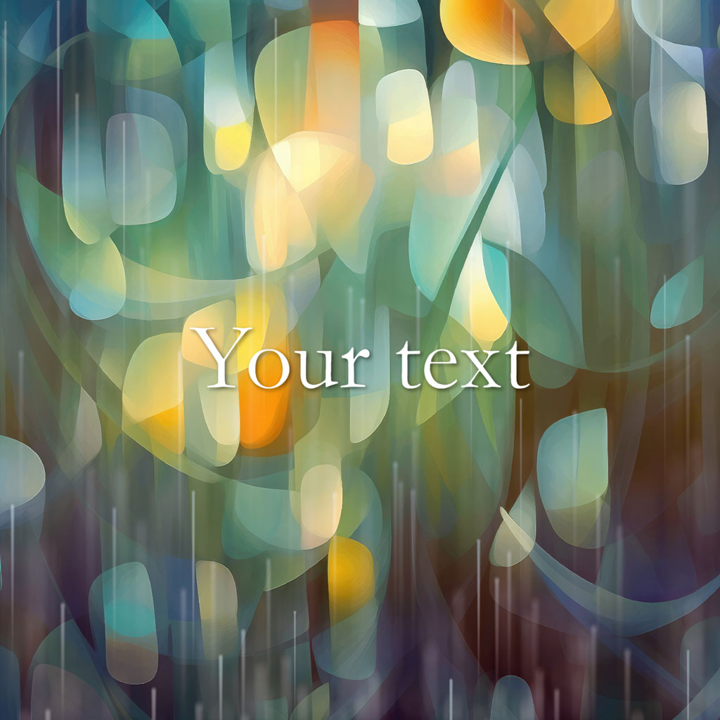 Colorful abstract background with bokeh lights