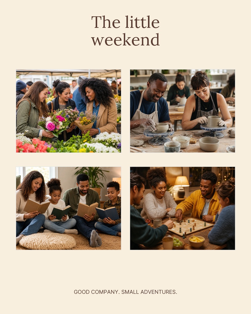 Preview for The Little Weekend Memory Page Template