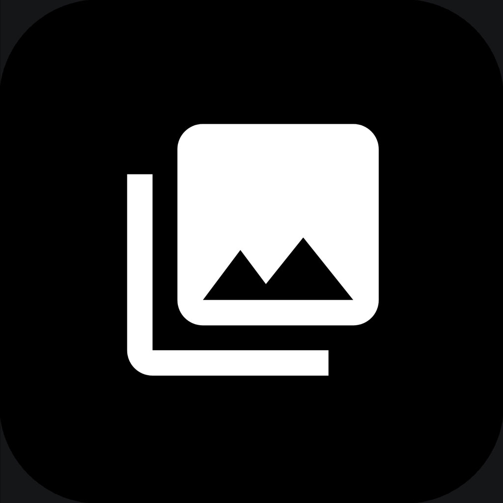 Image icon with mountains inside