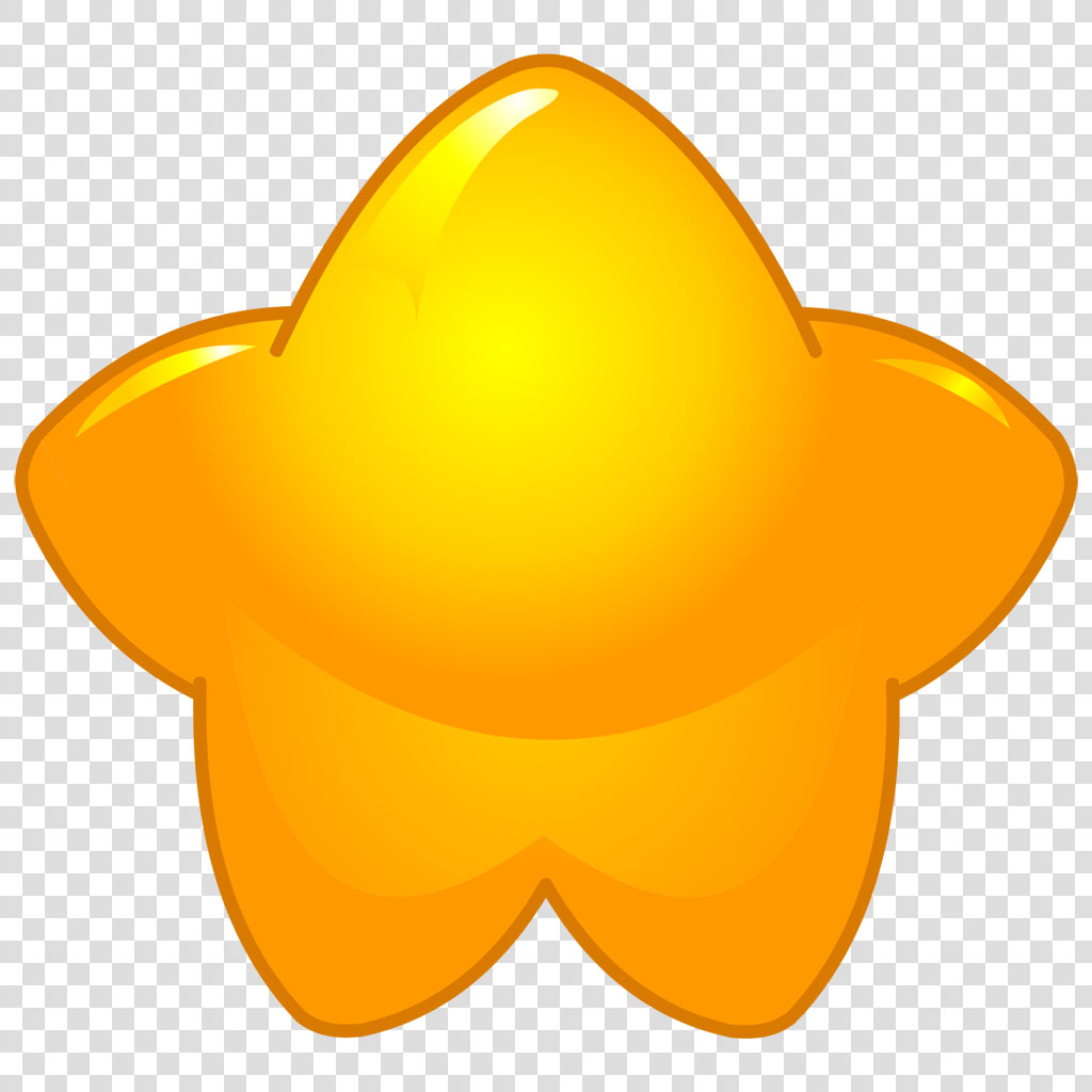 Golden star icon