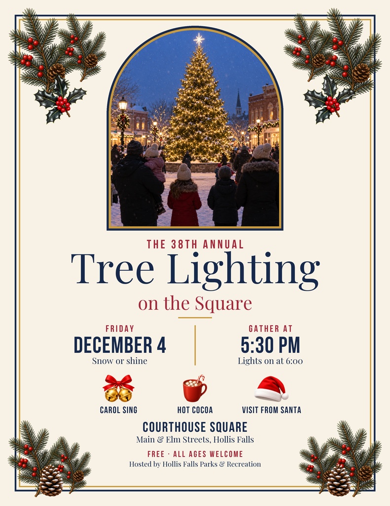 Preview for Tree Lighting On The Square Letter Flyer Template