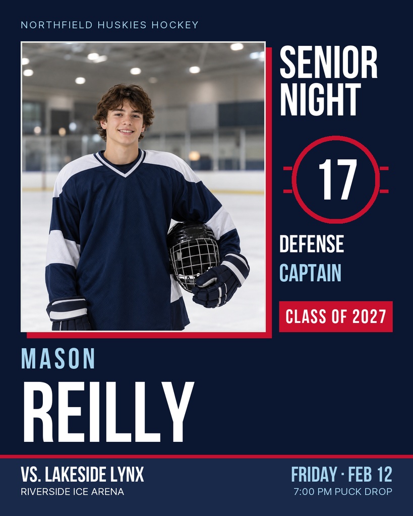 Preview for Senior Night On Ice Portrait Post Template