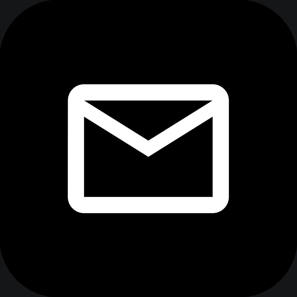 White envelope icon