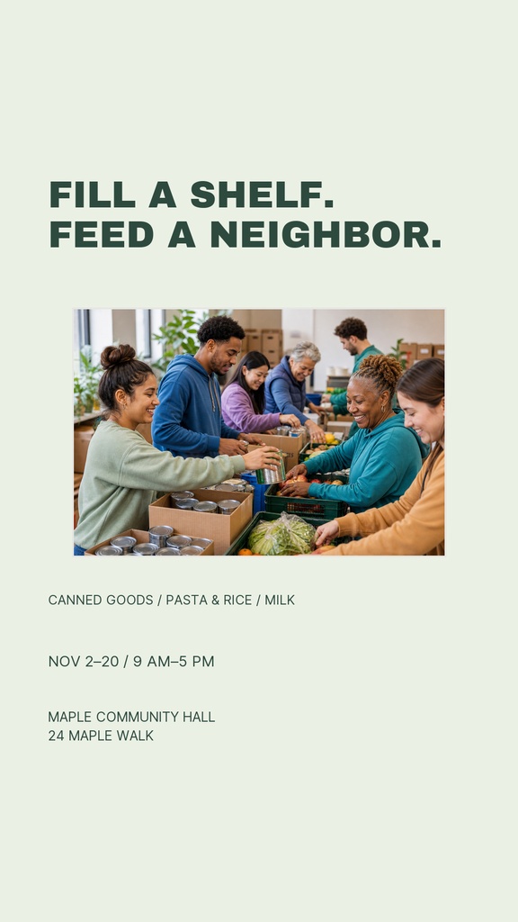Preview for The Community Pantry Story Opener Template