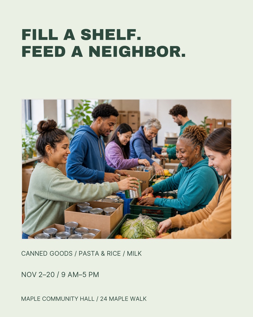Preview for The Community Pantry Portrait Post Template
