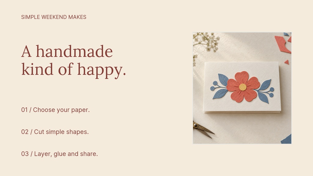 Preview for Simple Weekend Makes Landscape Graphic Template