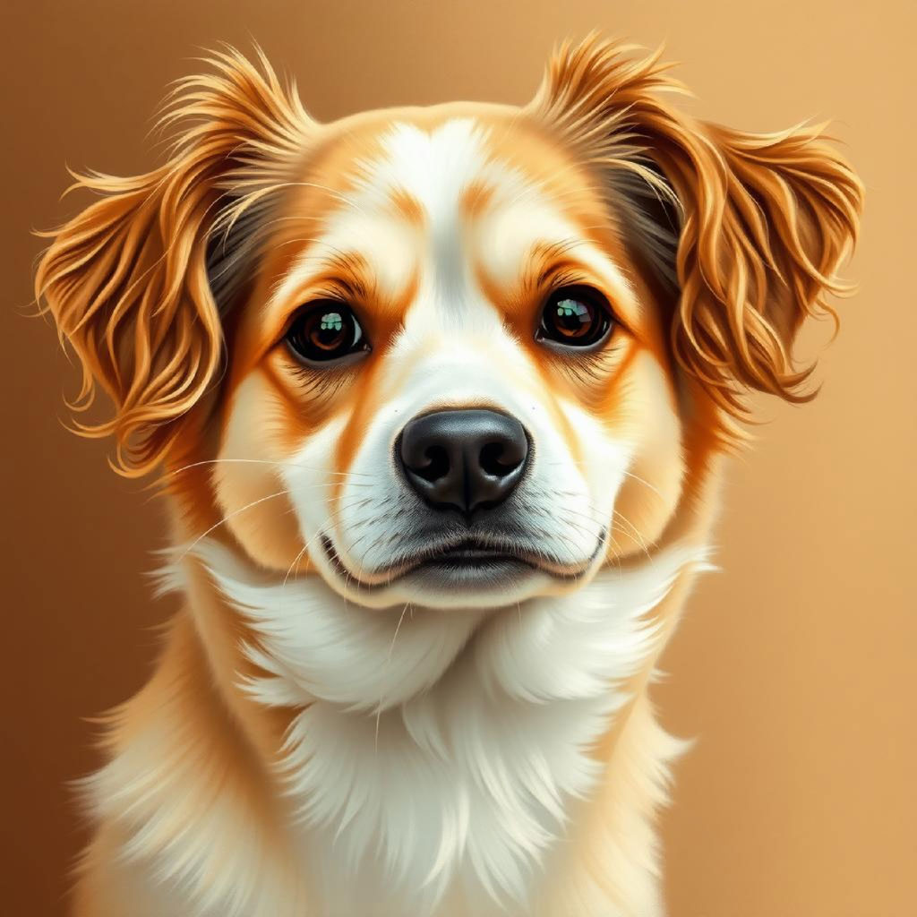 Portrait of a woman with curly brown hair and green eyes