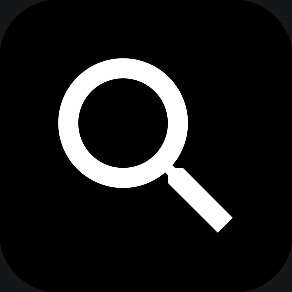 Magnifying glass icon