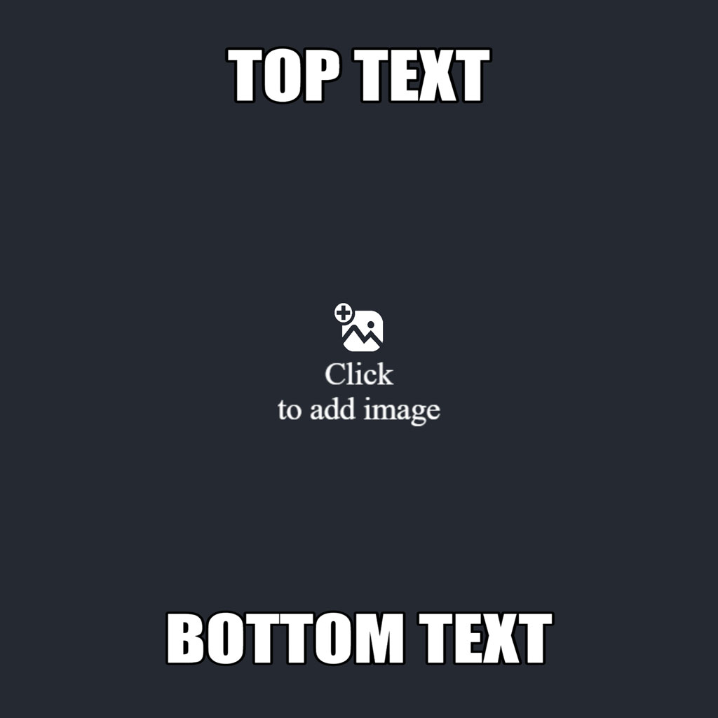 A blue gradient background with white text overlay reading 'TOP TEXT' at the top and 'BOTTOM TEXT' at the bottom.