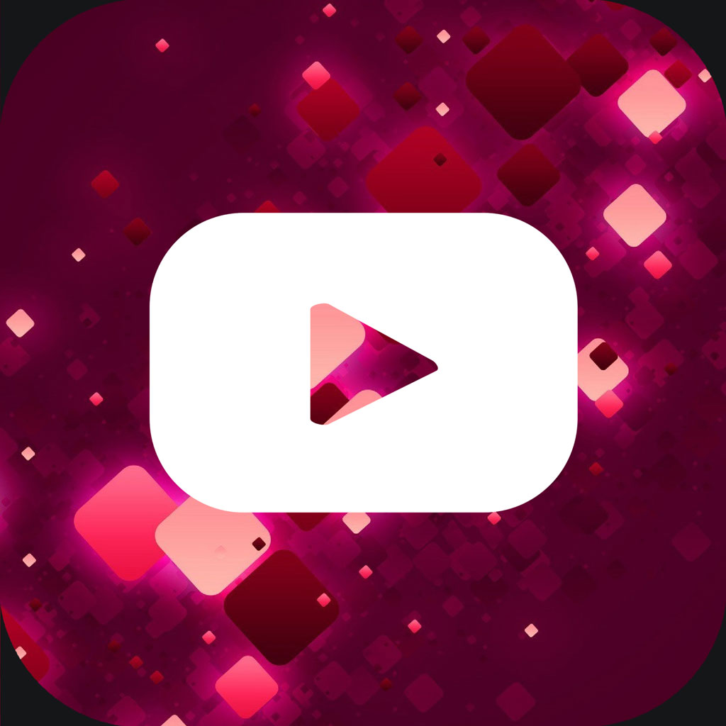 Video play button icon