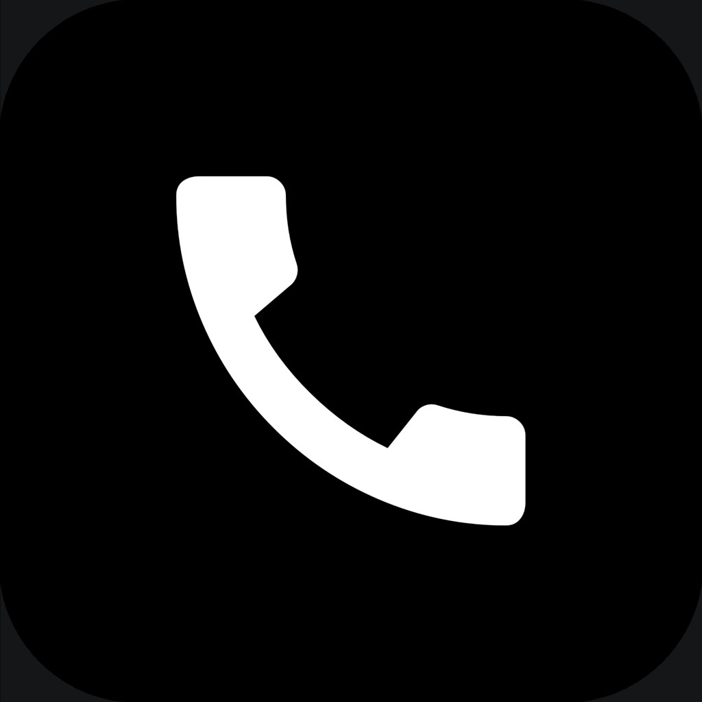 White phone icon