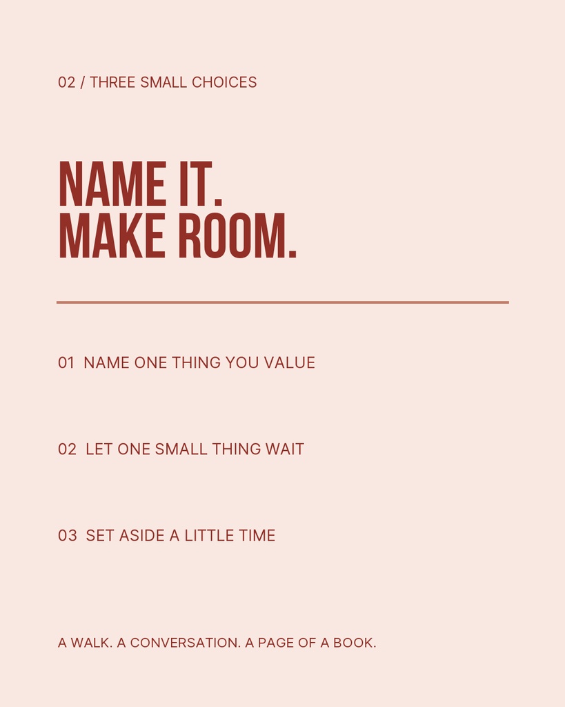 Preview for Make Room For What Matters Carousel Detail Template